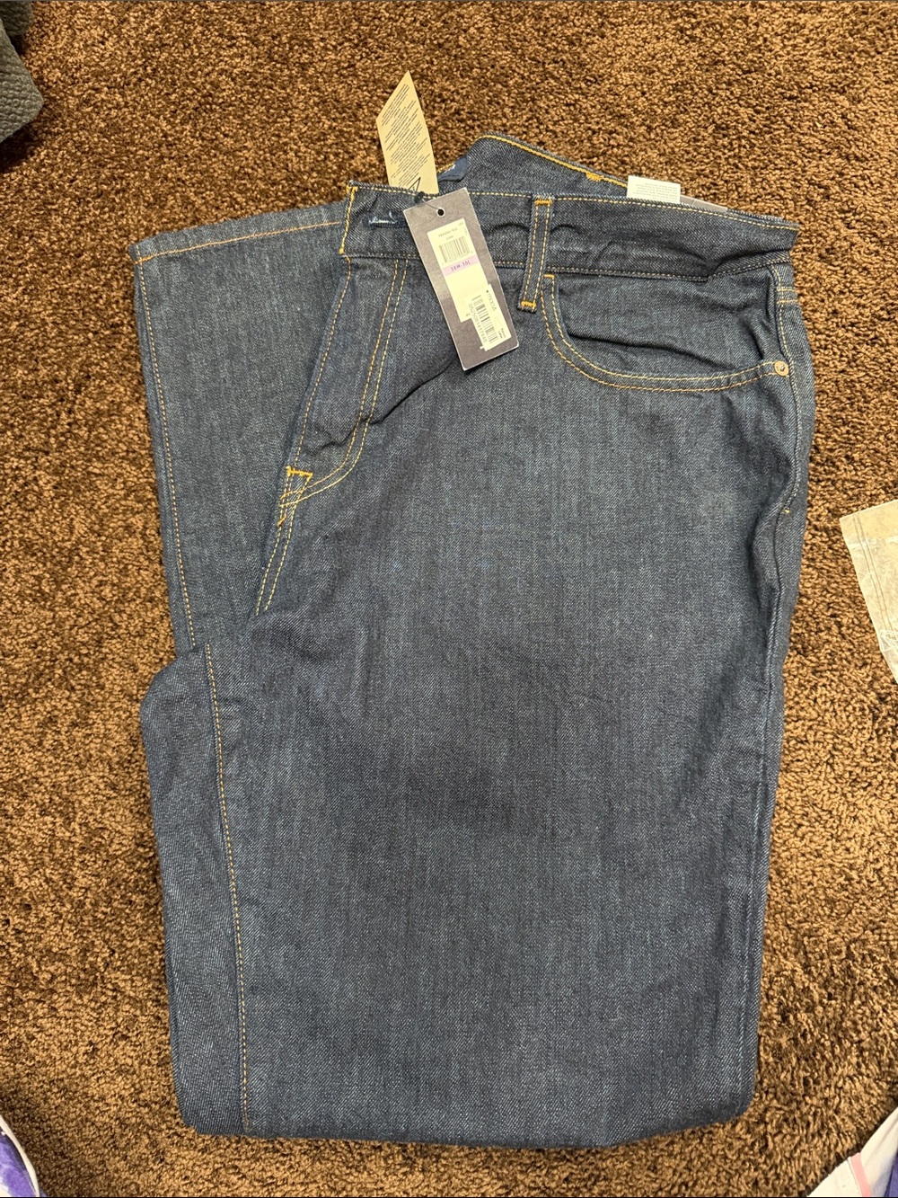 Tommy Hilfiger Men's Dark Blue Denim Jeans